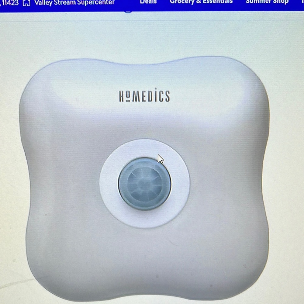 Homedics total clean plug-in air sanitizer nib